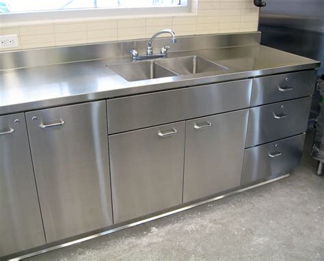 sink with stainless steel cabinet|stainless commercial cabinet with drawers.